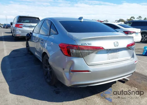 2024 Honda Civic Sport z USA, uszkodzony, nr VIN 2HGFE2F53RH518608